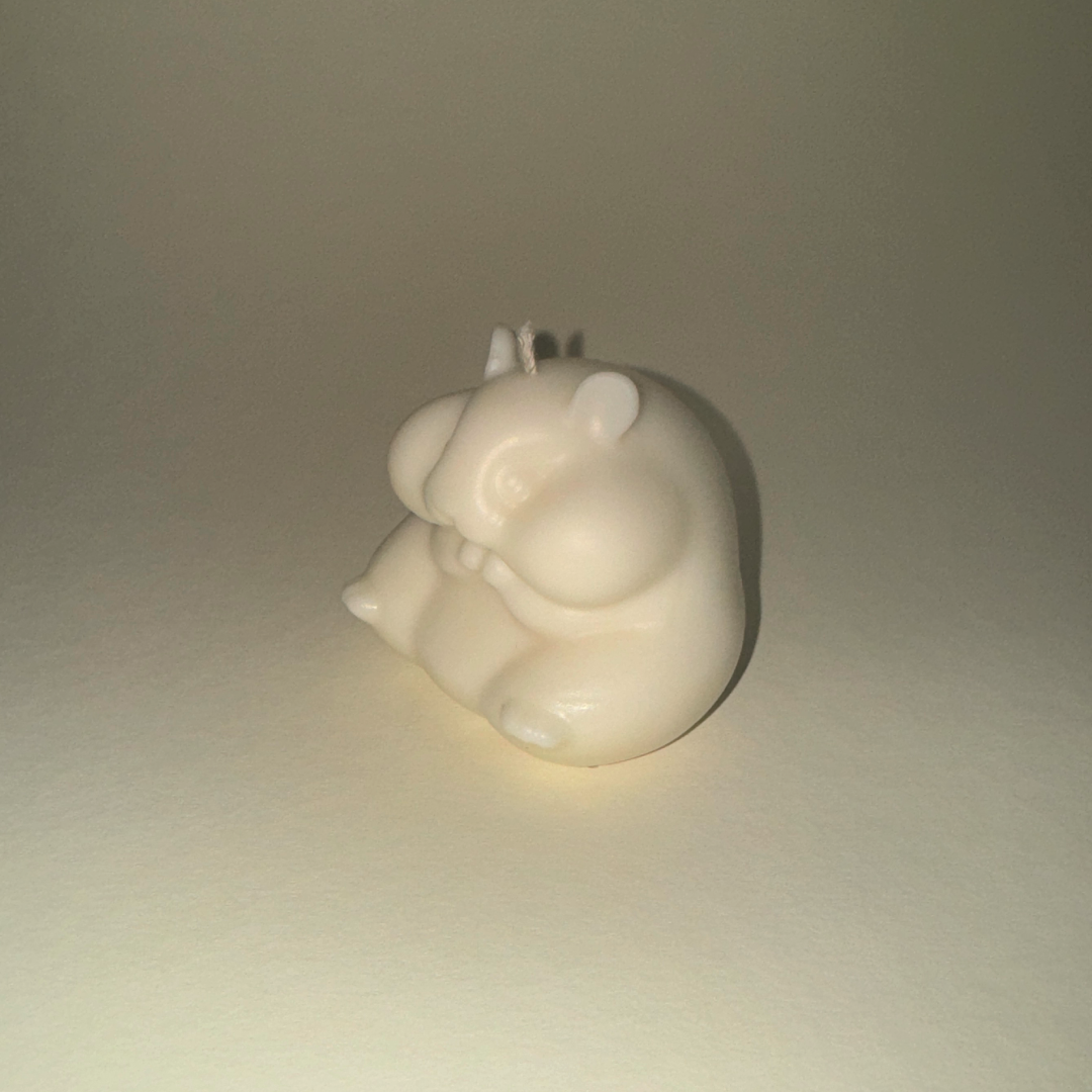 Kleiner Hamster Kerze