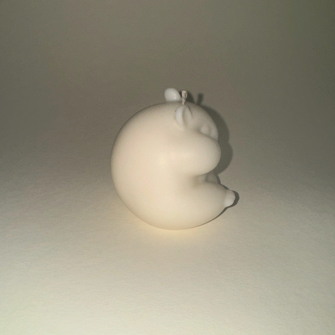 Kleiner Hamster Kerze