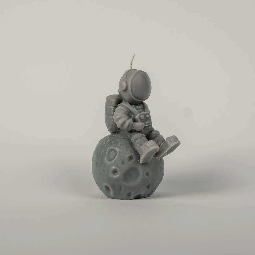 Astronauten Mondkerze