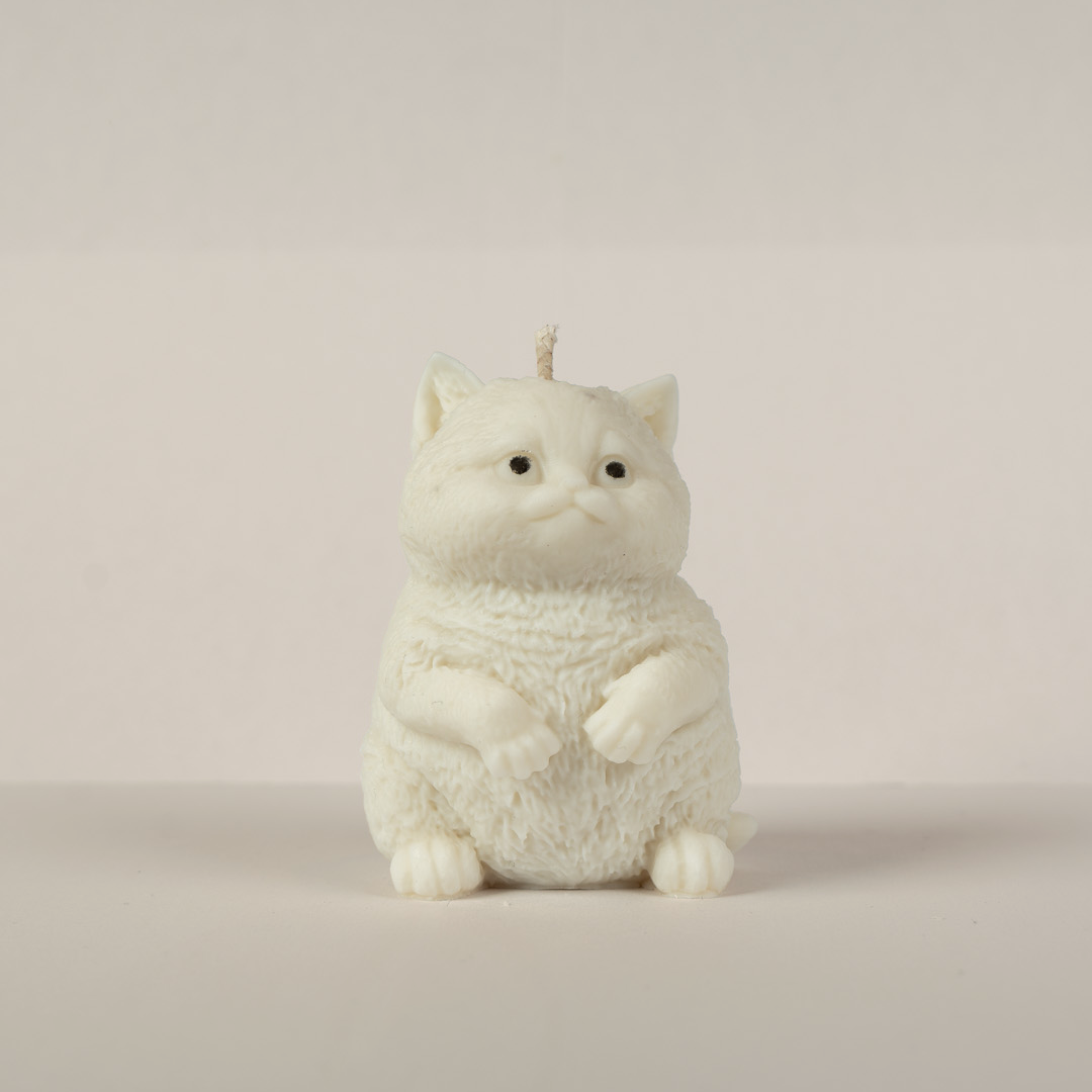 Kleine Katzenkerze