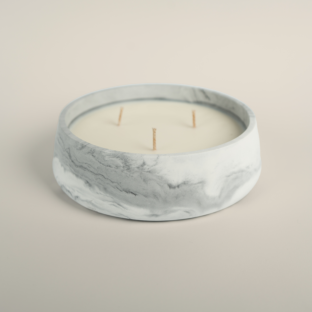 Marble Kerze