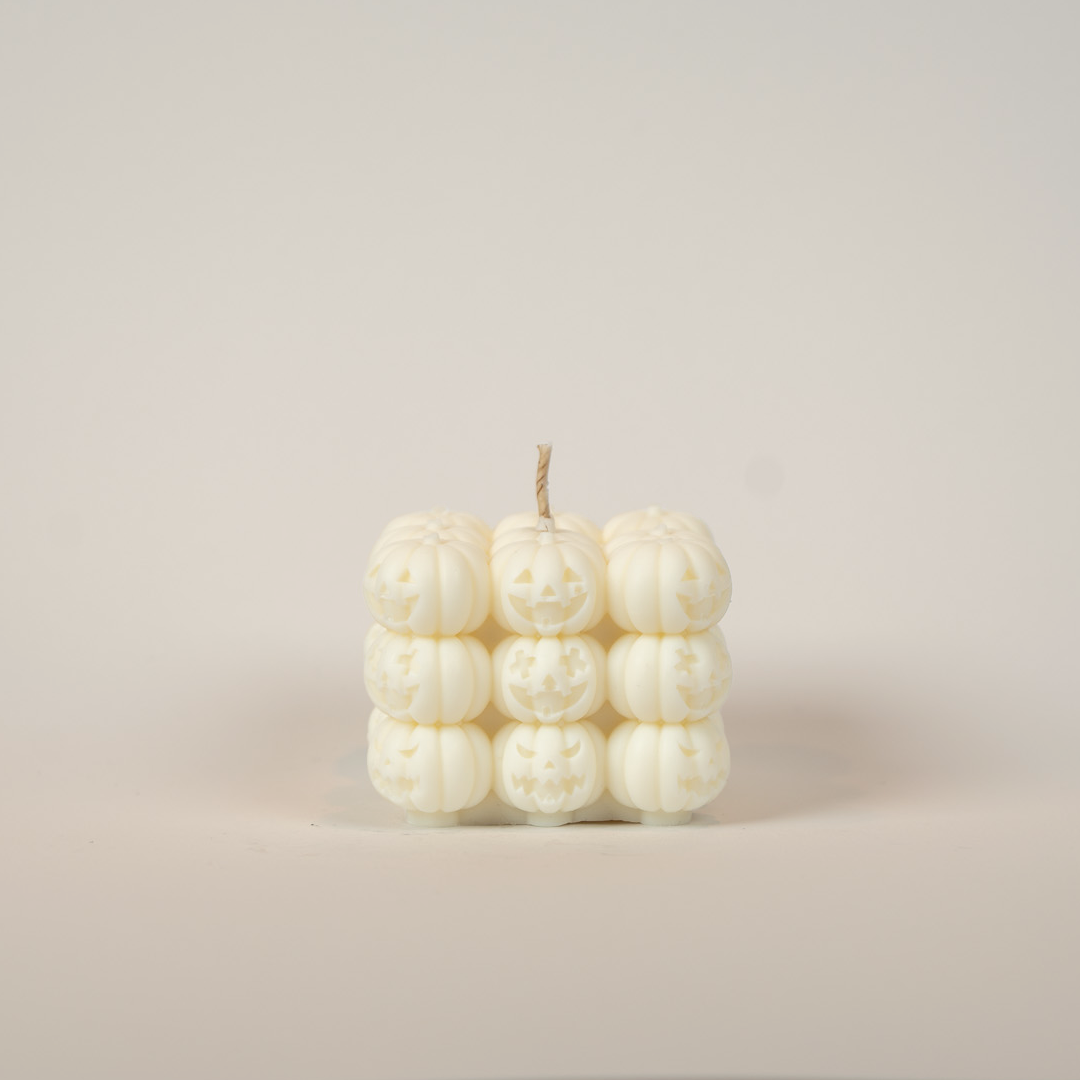 Kürbis Bubble-Kerze