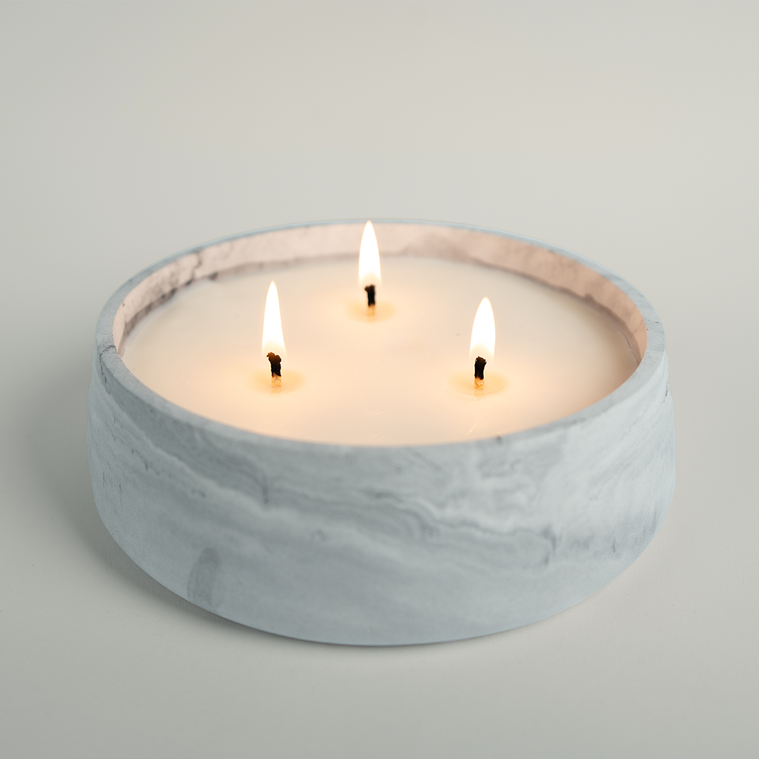 Marble Kerze