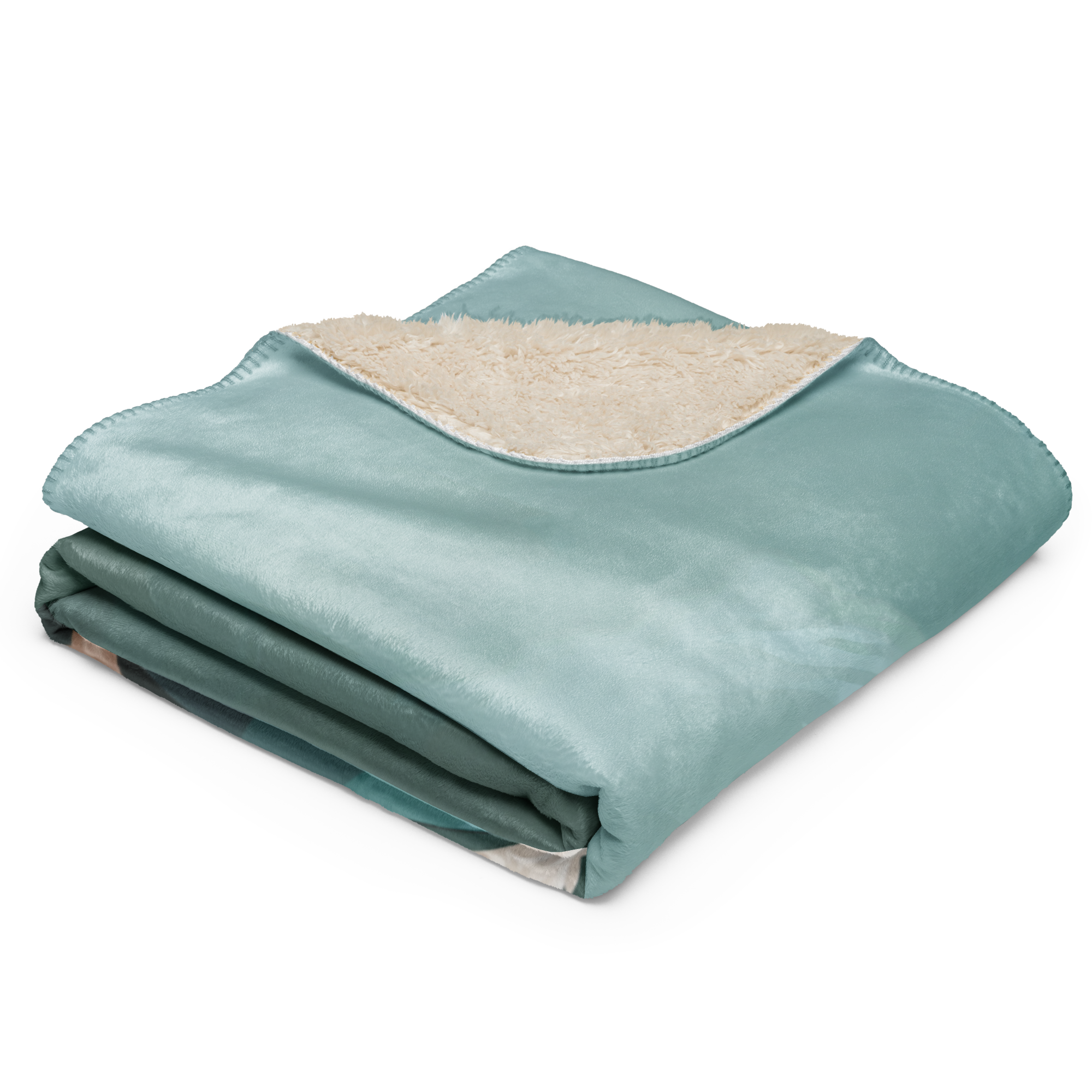 Premium Sherpa Decke - Sleepy Alpaka