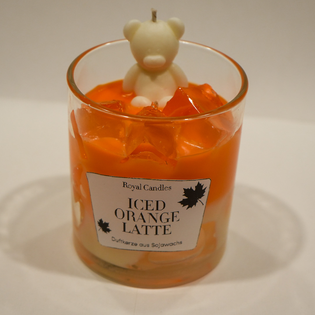 Iced Orange Latte